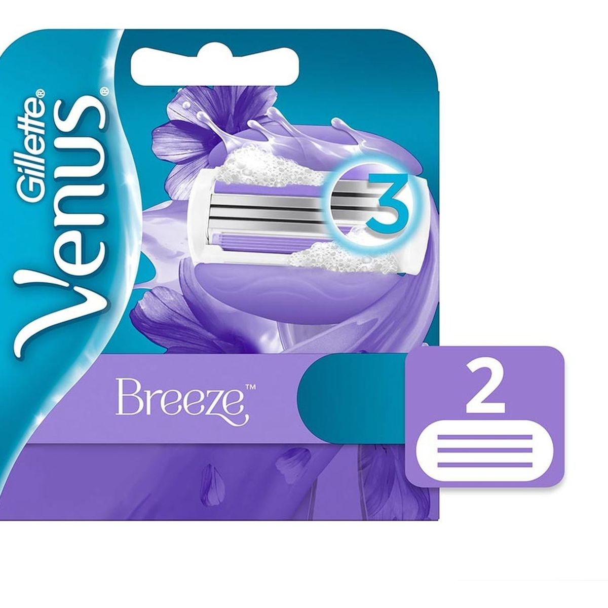 GILLETTE - Gillette Venus Breeze Cartuchos para Afeitar 2 unidades