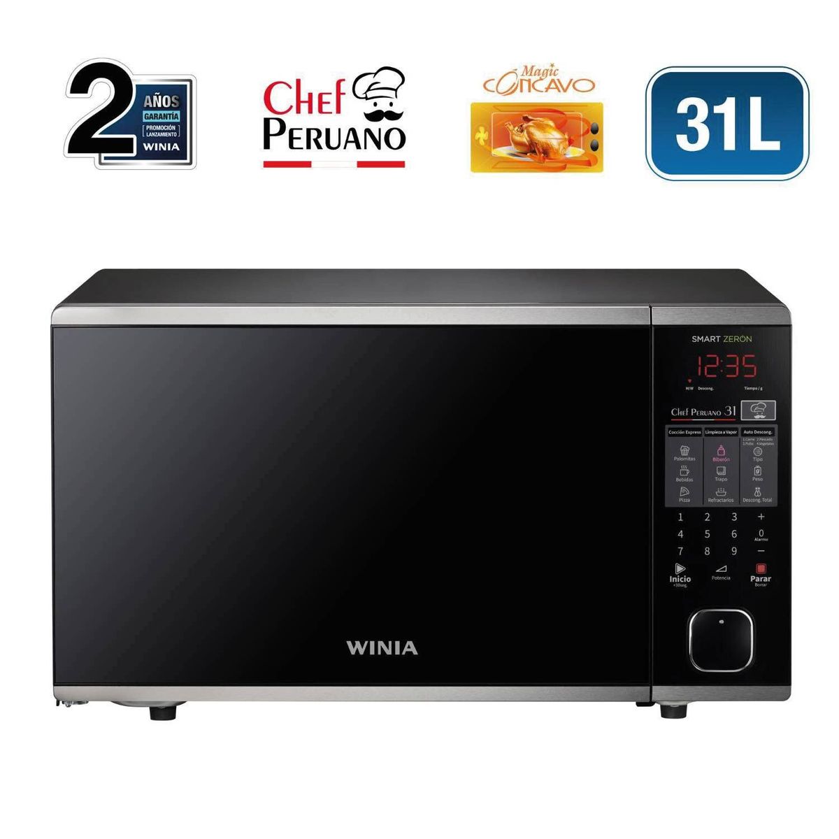 WINIA - Horno Microondas Winia 31Lt WMN-31CCB4.