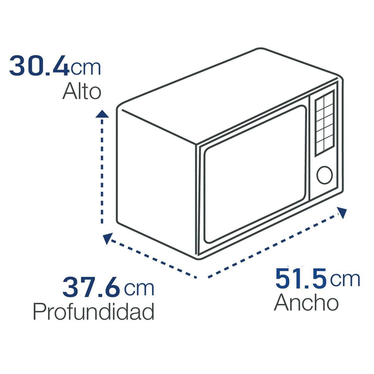 WINIA - Horno Microondas Winia 31Lt WMN-31CCB4.