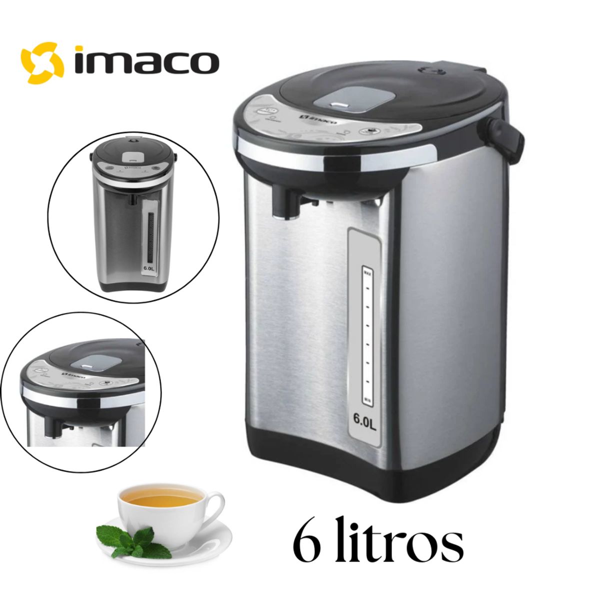 IMACO - Termo Hervidor Imaco 6L TP6075SS
