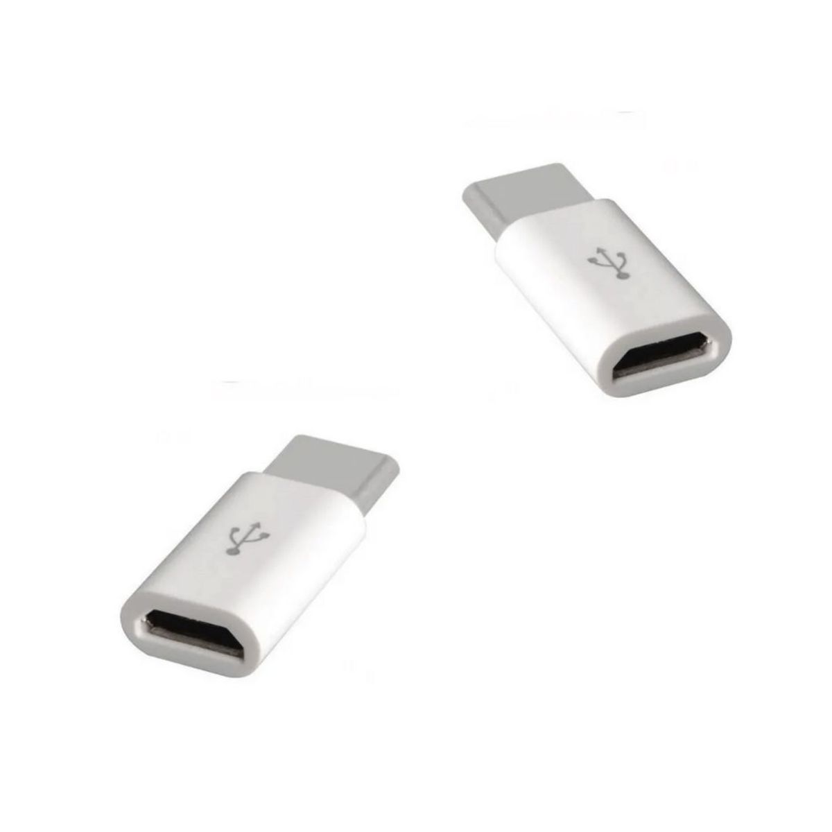 GENERICO - Adaptador X2 Unid Otg De Microusb V8 A Tipo C