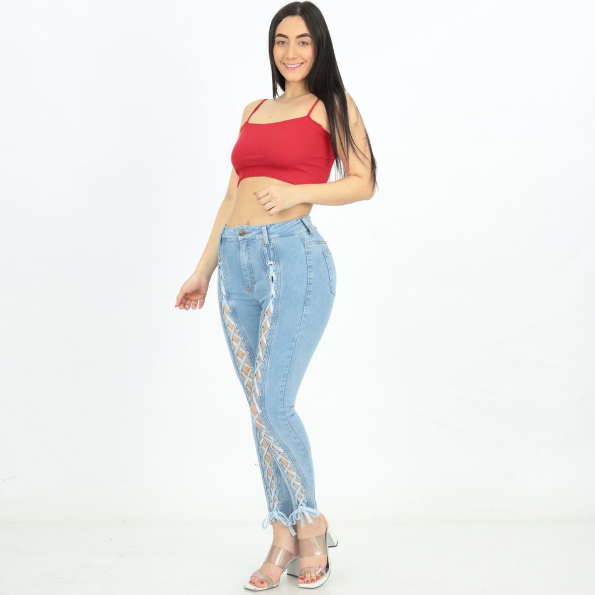 BENCUS JEANS - Pantalón Jeans Skinny Mujer Vaquero