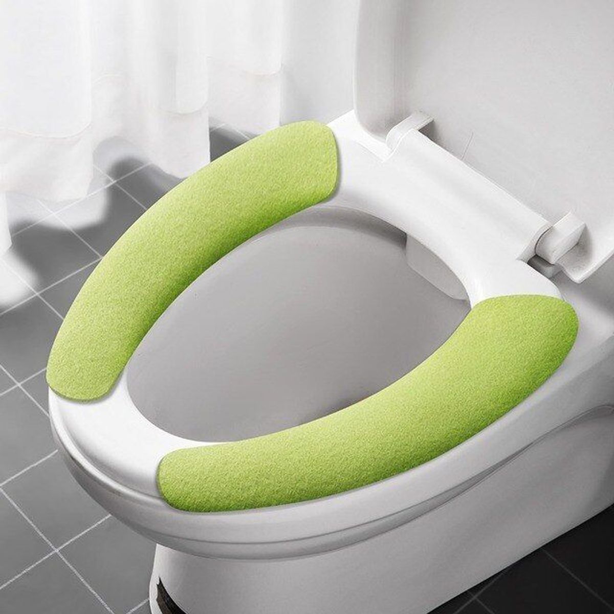 GENERICO - Protector de inodoro Funda de baño Set x4 pares verde