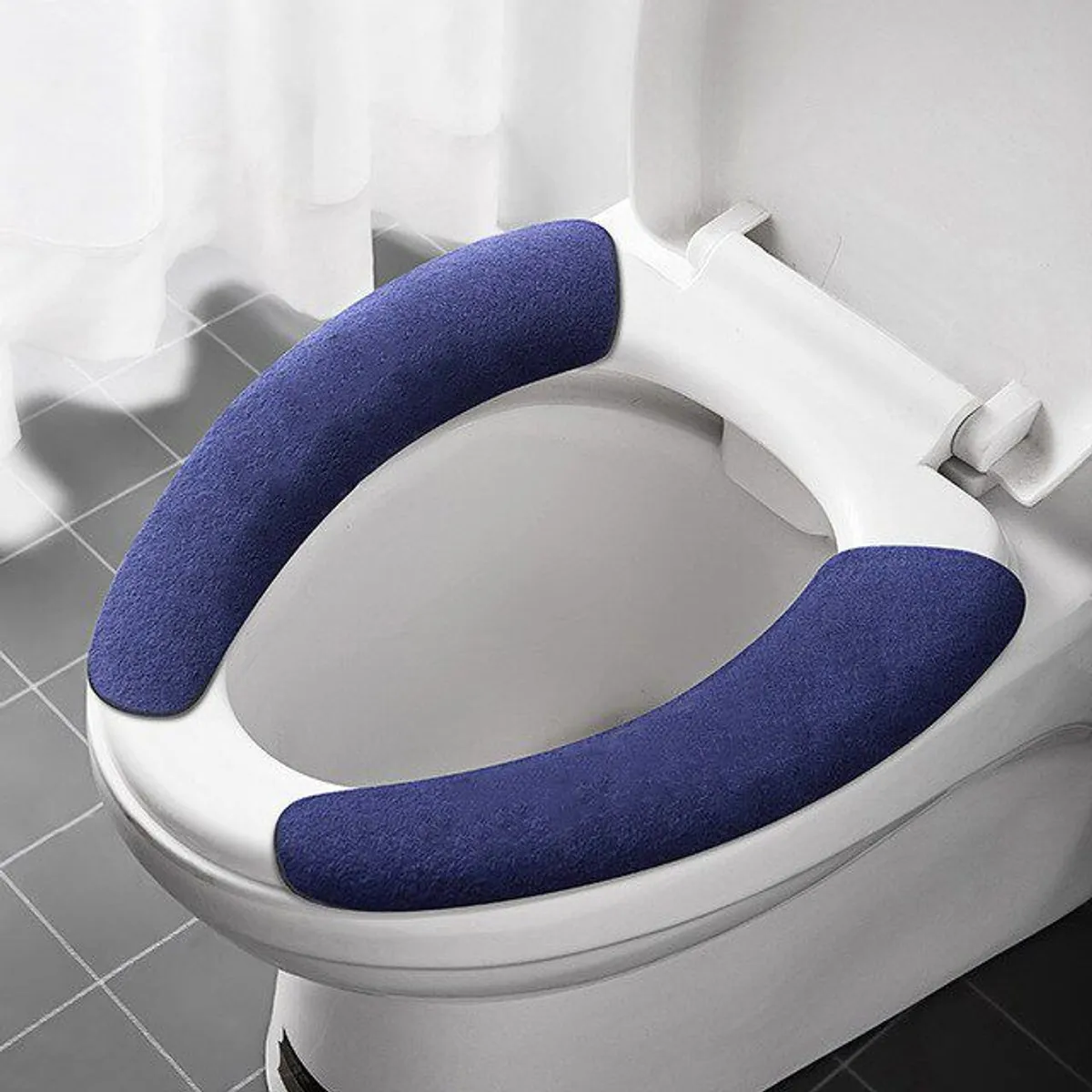 GENERICO - Protector de inodoro Funda de baño Set x4 pares azul