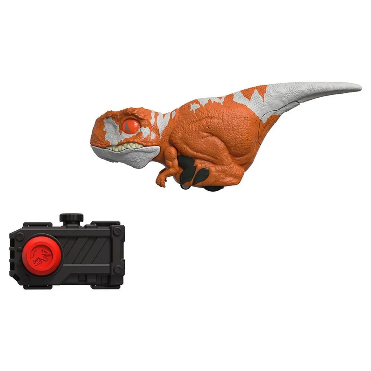 JURASSIC WORLD - Jurassic World Dominion Clicker Tracker Atrociraptor Naranja