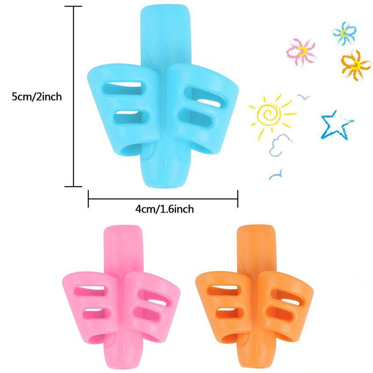 GENERICO - Corrector de escritura para niñas - pack de 3 piezas