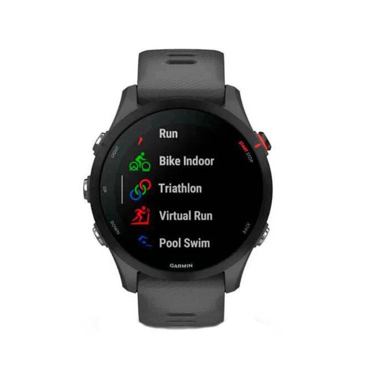 GARMIN - Smartwatch Forerunner 255 Slate Gris Running Deporte GPS Fitness