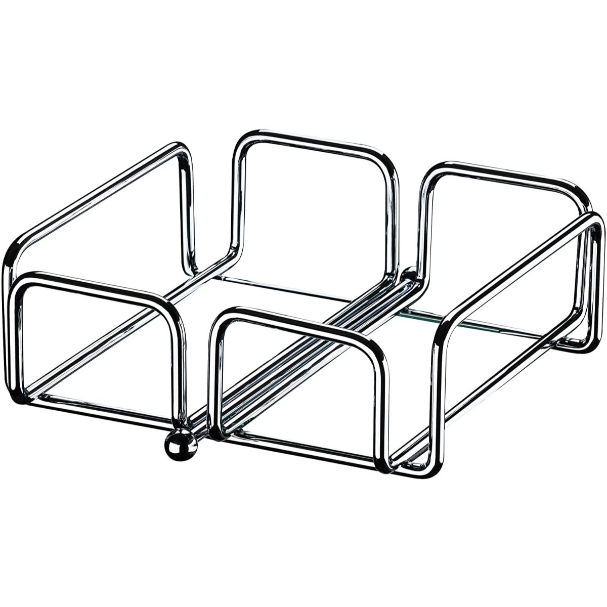 FUTURE - Servilletero con barra Attuale plata