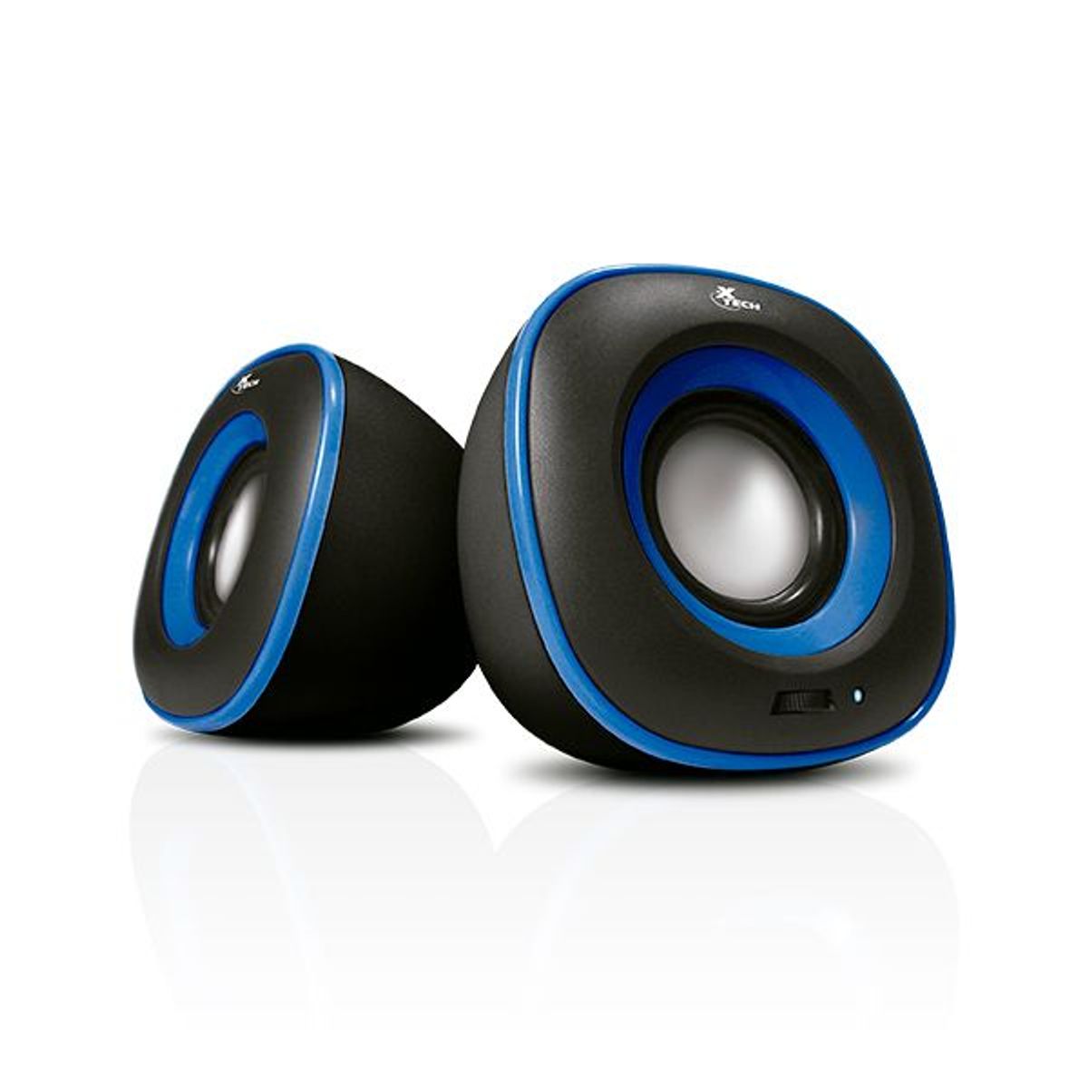 XTECH - Xtech Spekter Parlantes USB 2.0 6W Cableado 3.5mm - XTS-115BL
