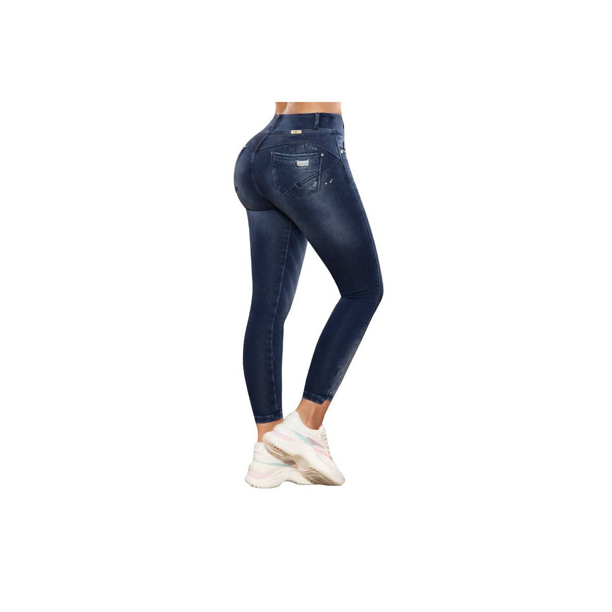 T&T - Jean cropped colombiano levanta cola wanda tyt