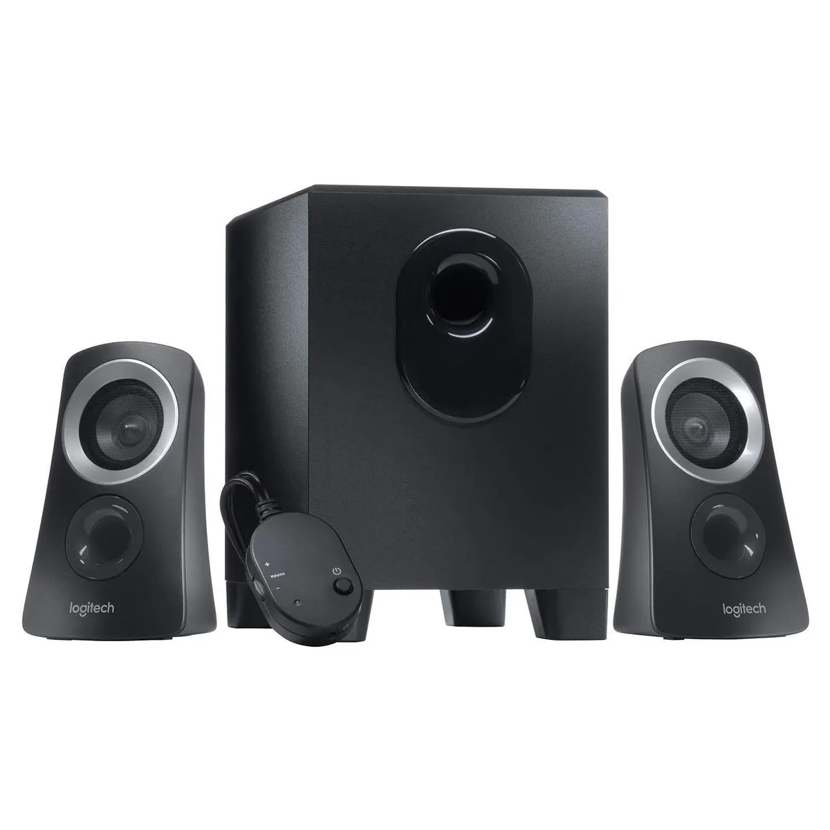 LOGITECH - Logitech Parlante Z313 Subwoofer Altavoces 2.1 25W 220V PC 980-000413
