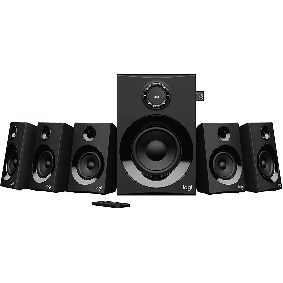 LOGITECH - Logitech Z607 5.1 Bluetooth 160w Surround Sound System - 980-001315