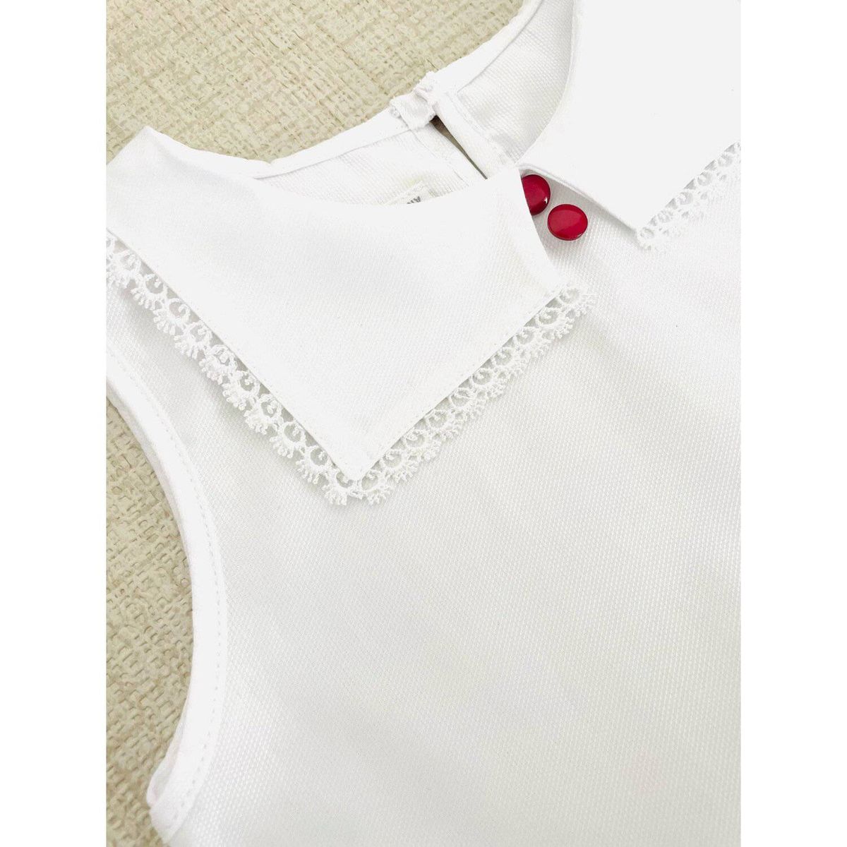 VALU MODA INFANTIL - Blusa y falda corduroy azul