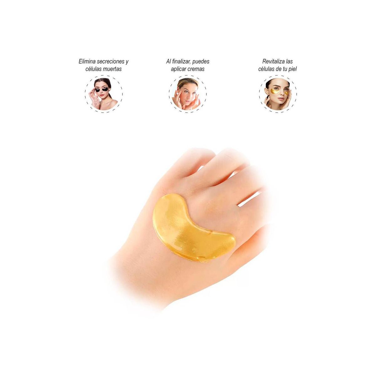 GENERICO - Parches de Colágeno  para Ojeras 5 uds