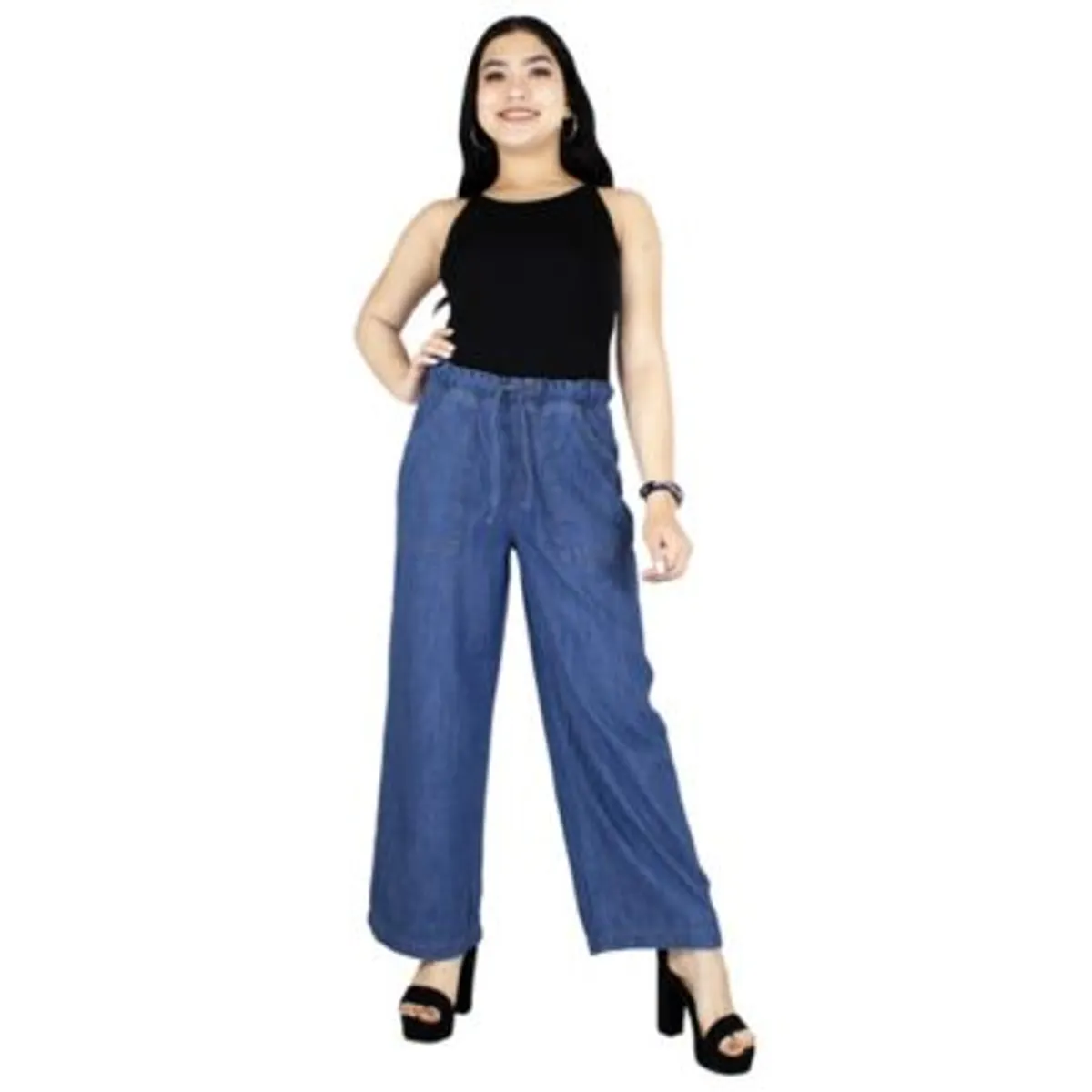 TANSY - Pantalón Palazo para mujer - Alessia -