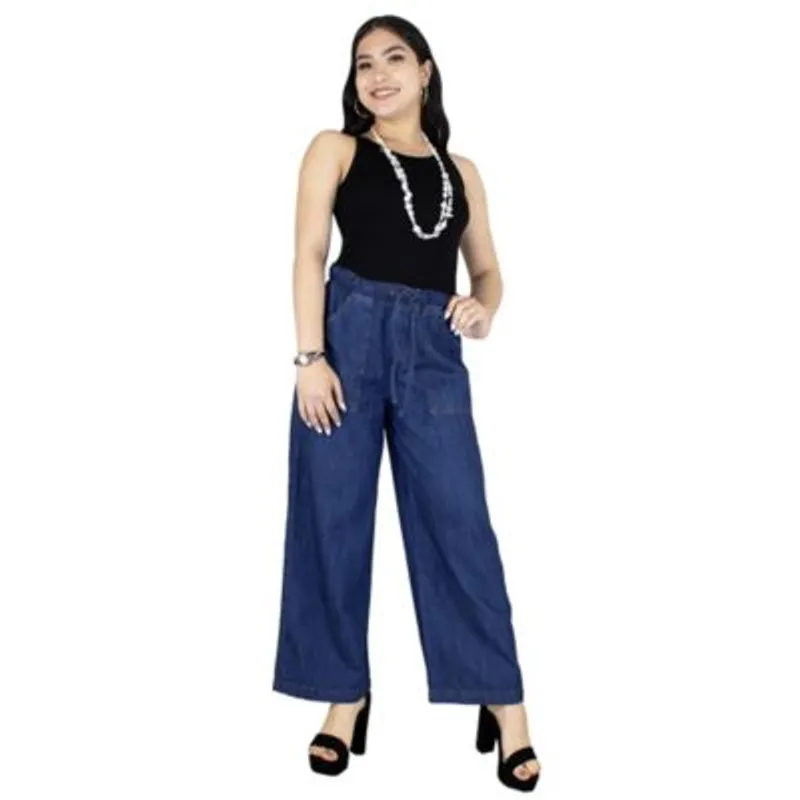 TANSY - Pantalón Palazo para mujer - Alessia -