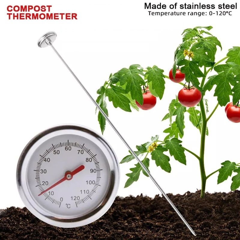 OEM - Termómetro para Suelo Compost medidor probador de temperatura