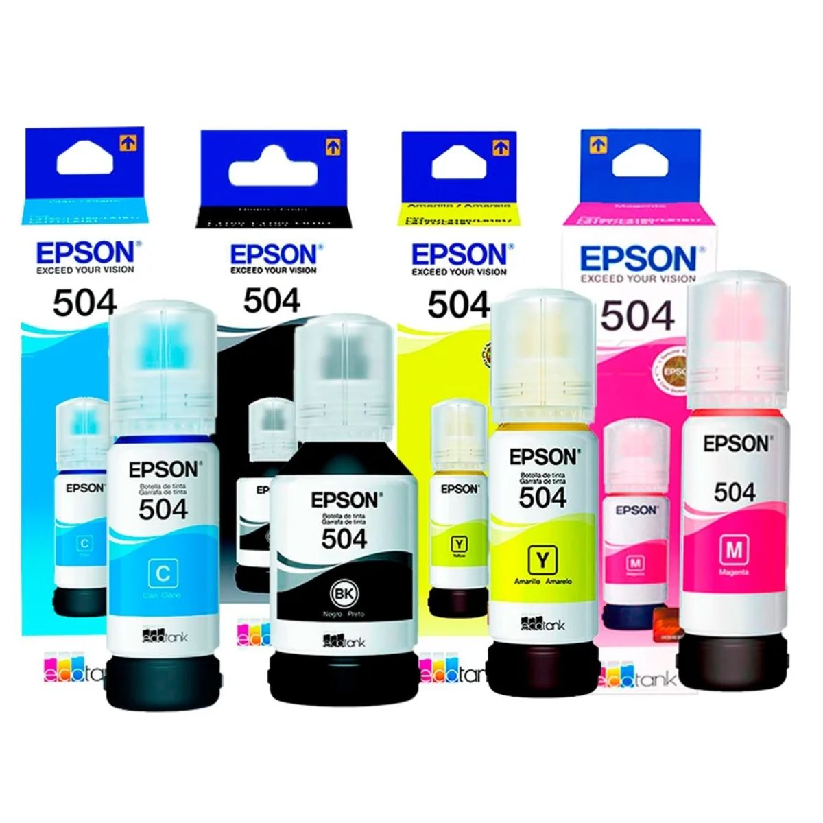 EPSON - Pack Tinta Epson T504 4 Colores