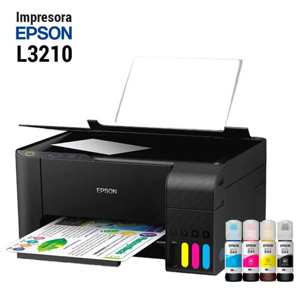 EPSON - Impresora Multifuncional Epson L3210 Ecotank