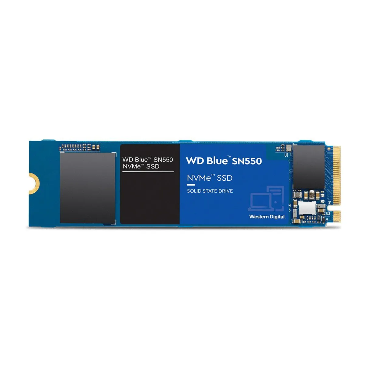 WESTERN DIGITAL - Disco WD Blue SN550 1TB NVMe SSD Gen3 x4 PCIe - WDS100T2B0C