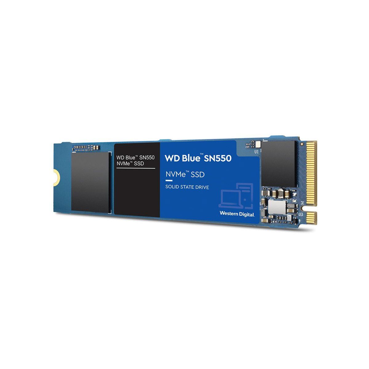 WESTERN DIGITAL - Disco WD Blue SN550 1TB NVMe SSD Gen3 x4 PCIe - WDS100T2B0C