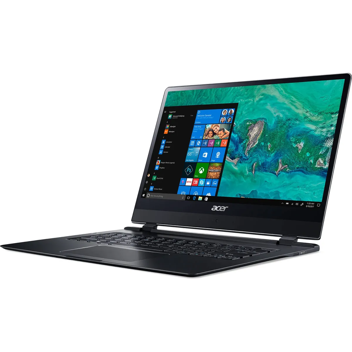ACER - Acer Laptop 14" Swift 7 Core i7 Táctil 256SSD 8GB W10 - NX.GUJAL.002