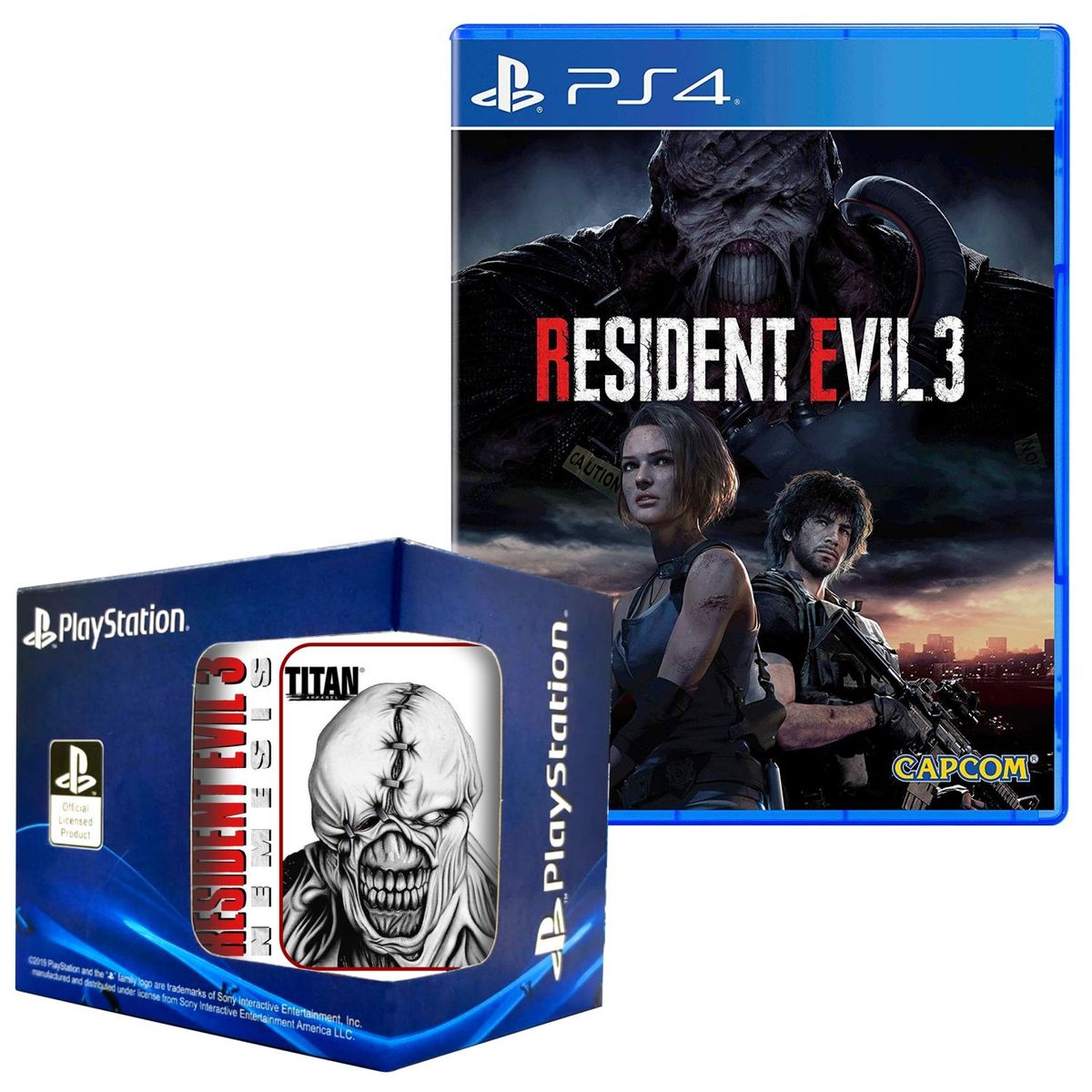 SONY - Ps4 Resident Evil 3 + Taza