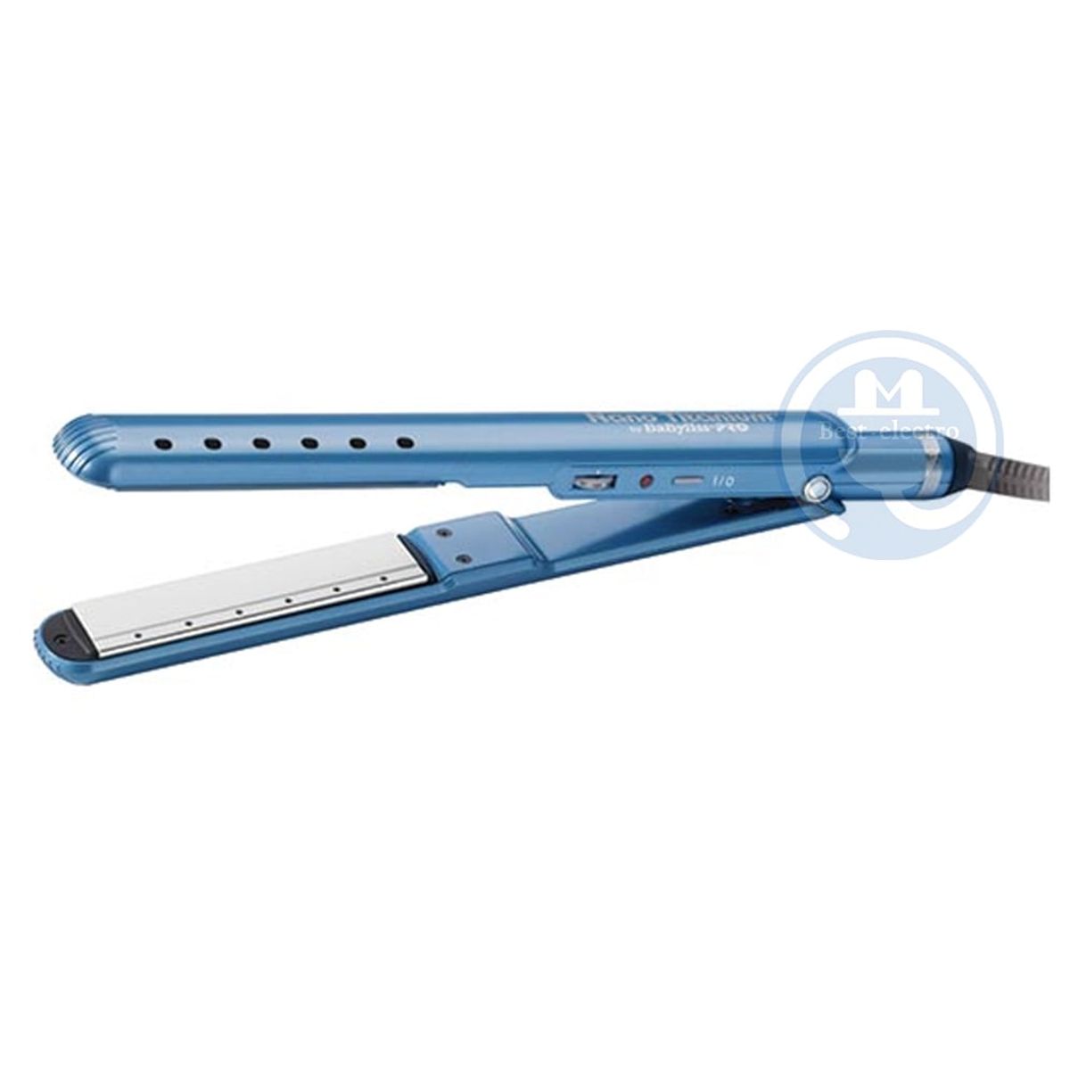 Babyliss Pro - Plancha Alisadora Babyliss BABNT9564TPE Nano Titanium 1 Húmedo y Seco.
