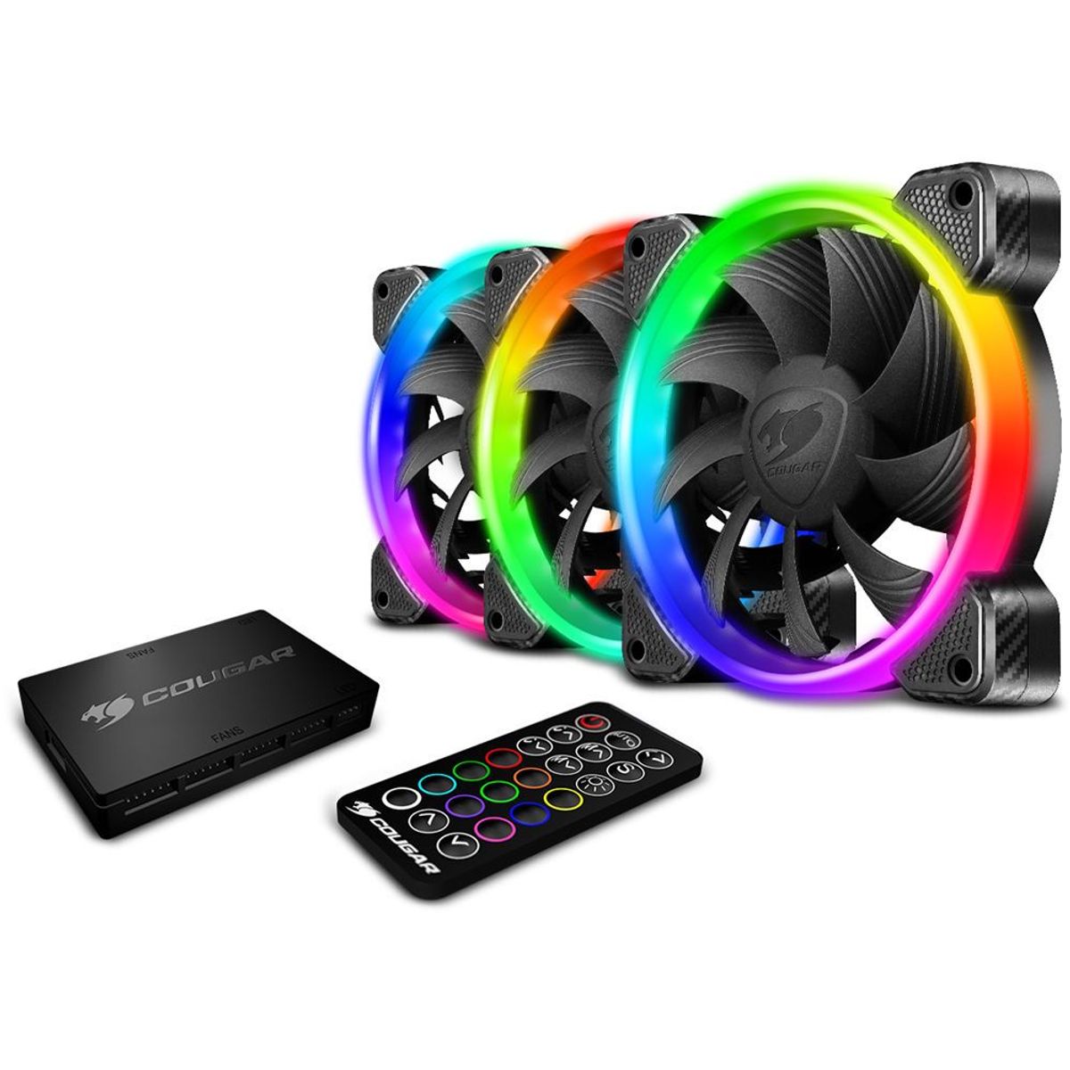 COUGAR - Cougar Vortex RGB HPB 120 Cooling Kit CF-V12SET-RGB - 3MHPBKIT.0001