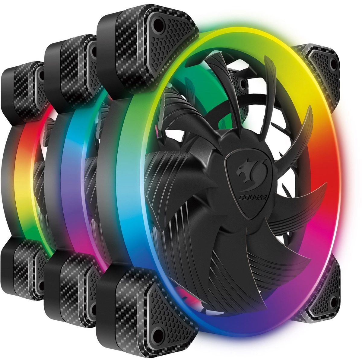 COUGAR - Cougar Vortex RGB HPB 120 Cooling Kit CF-V12SET-RGB - 3MHPBKIT.0001
