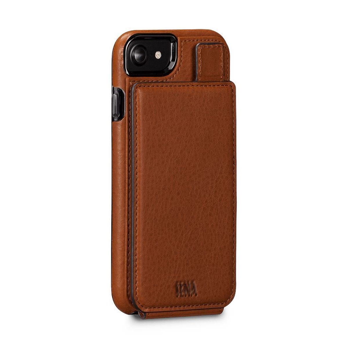 TARGUS - Targus SENA Case iPhone 7 Y 8 WALLETSKIN Color TAN - SFD30802AMUS