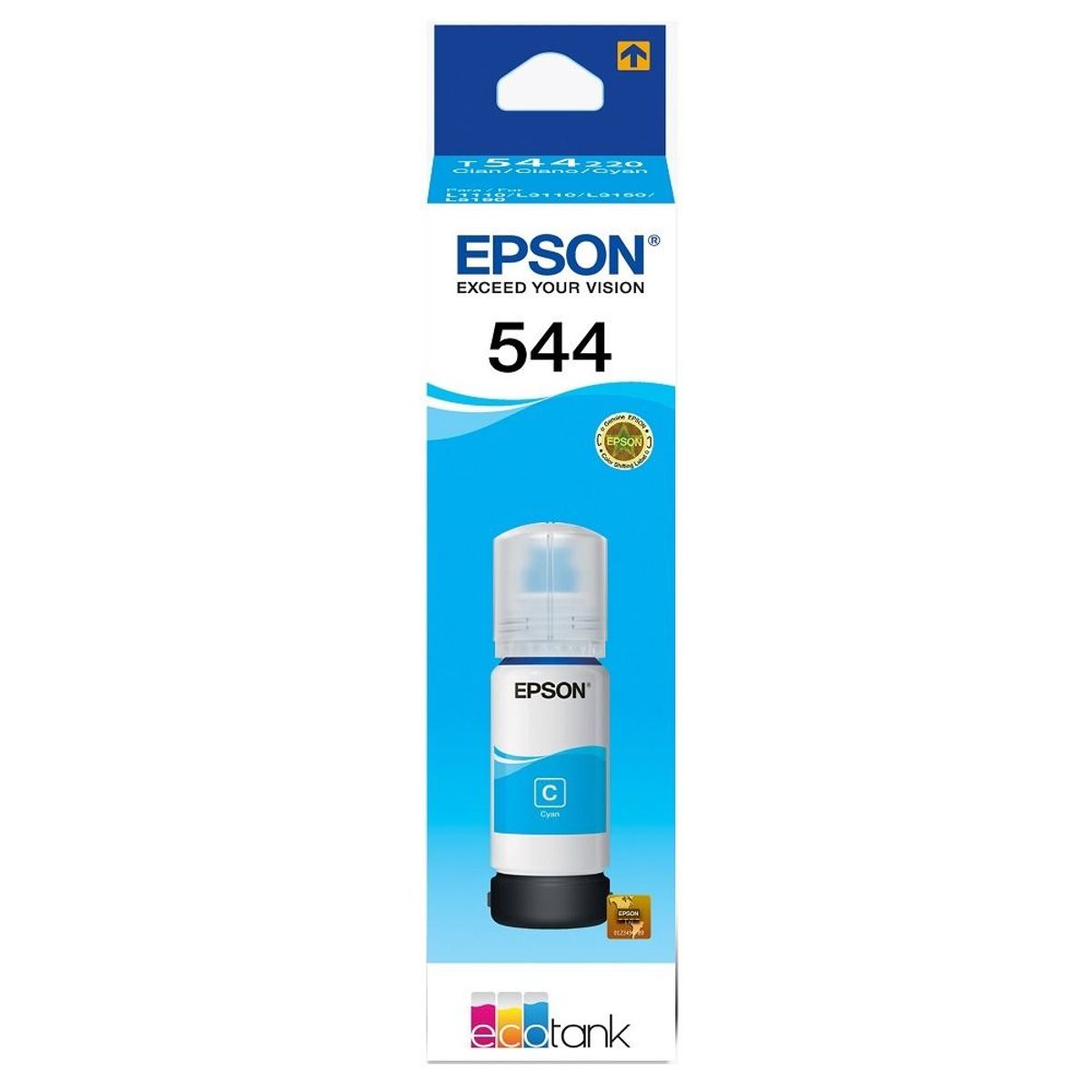EPSON - Epson Botella de tinta Cyan T544 Cian - T544220-AL
