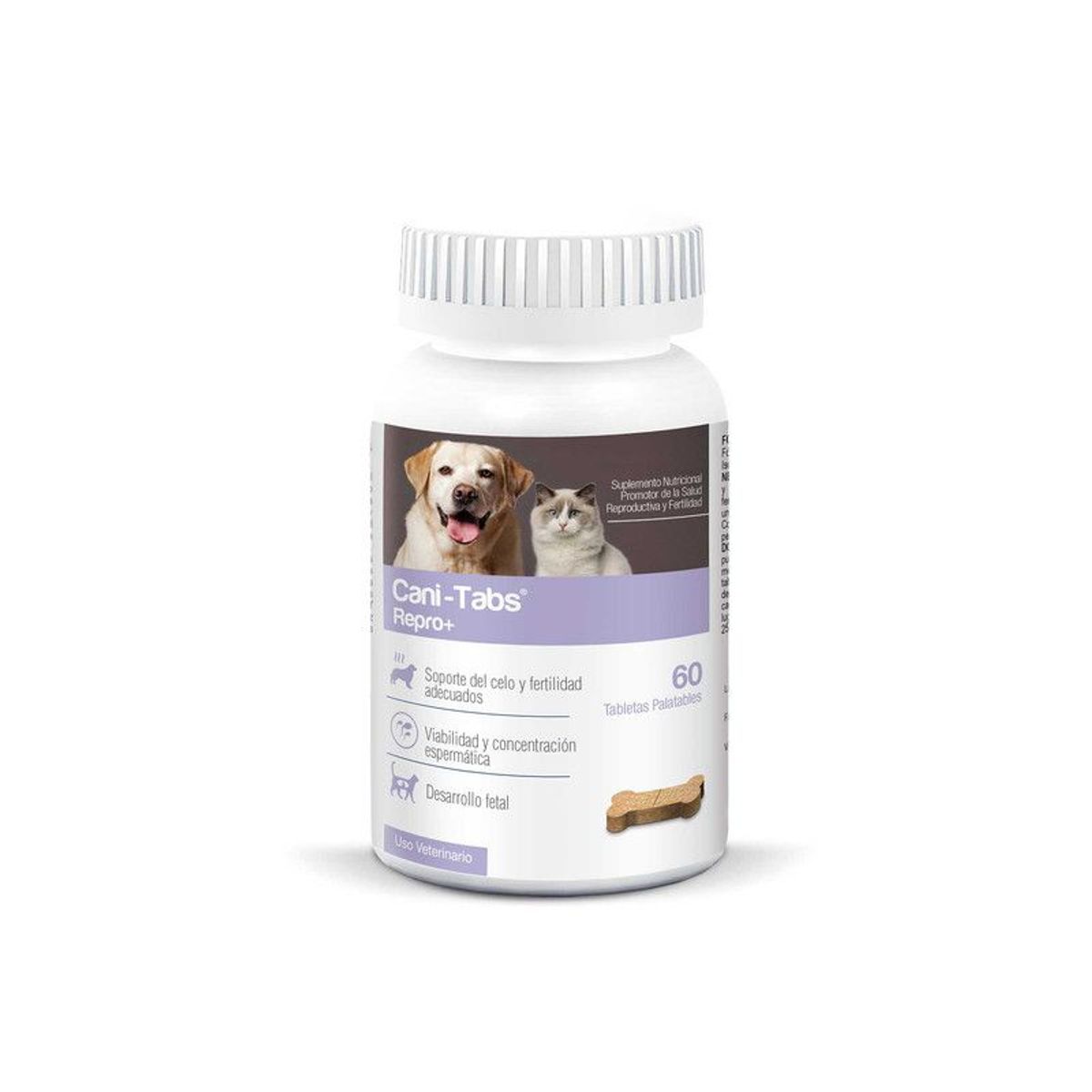 CANI TABS - SUPLEMENTO PARA PERROS Y GATOS CANI-TABS REPRO+ X 60 TAB