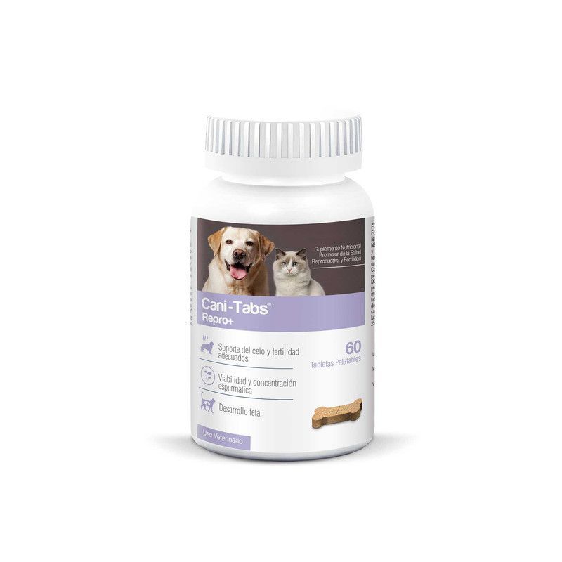 CANI TABS - SUPLEMENTO PARA PERROS Y GATOS CANI-TABS REPRO+ X 60 TAB