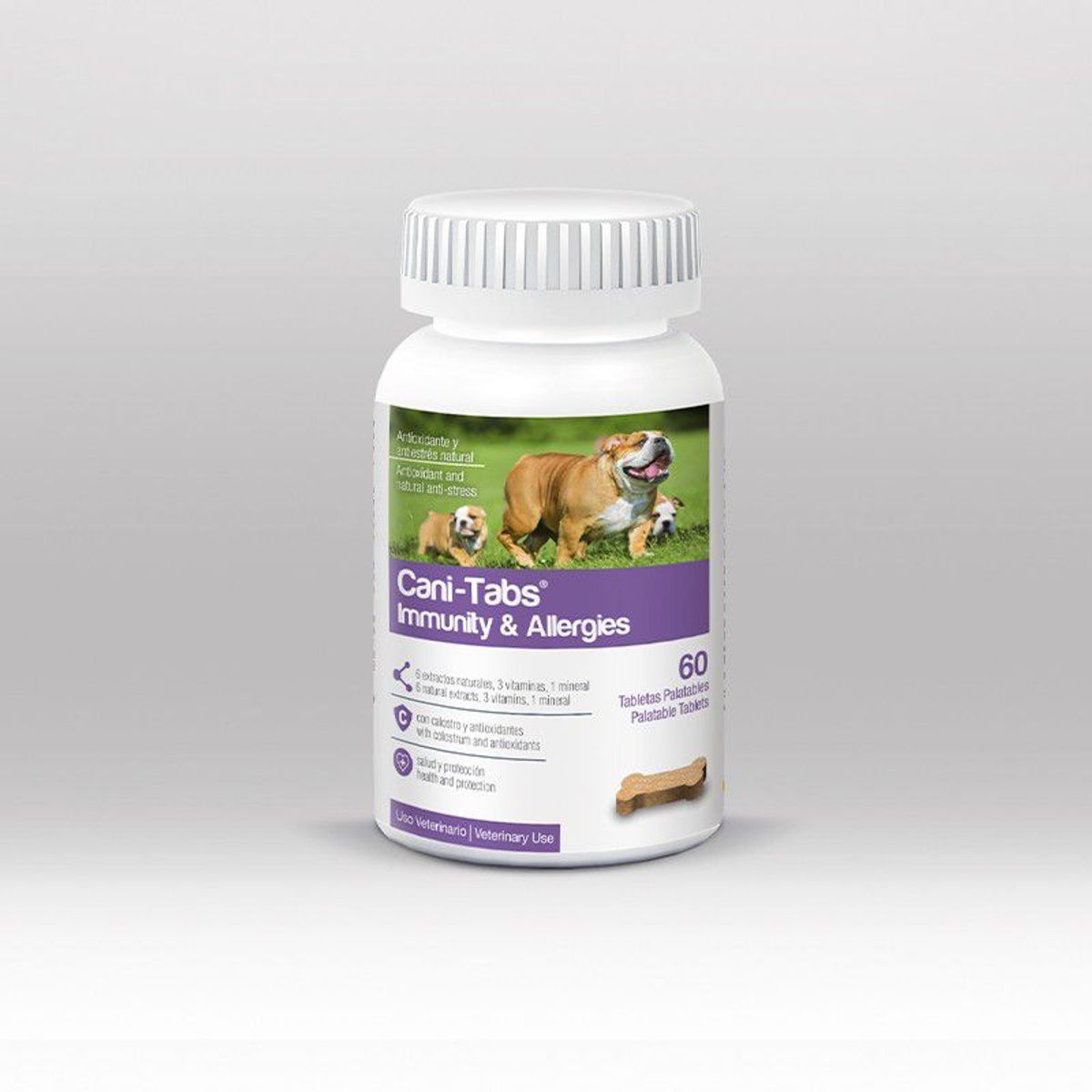 CANI TABS - SUMPLEMENTO PARA PERRO CANI-TABS IMMUNITY  ALLERGIES X 60TAB