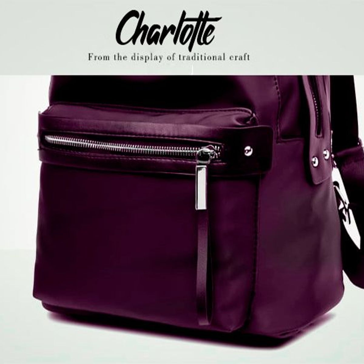 IMPORTADO MC - Mochila CHARLOTTE NYLON Mujer