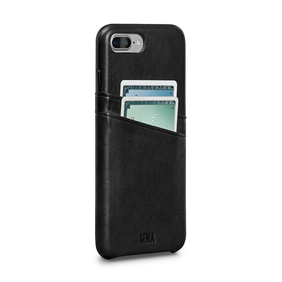 TARGUS - Targus SENA Case iPhone 8 Plus 7 Plus Wallet Cuero Negro - SFD285ALUS