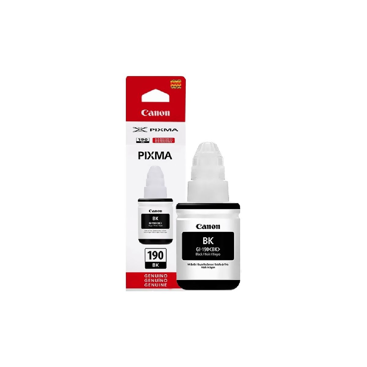 CANON - Tinta Canon GI-190BK Series G Color Negro - 0667C001AA