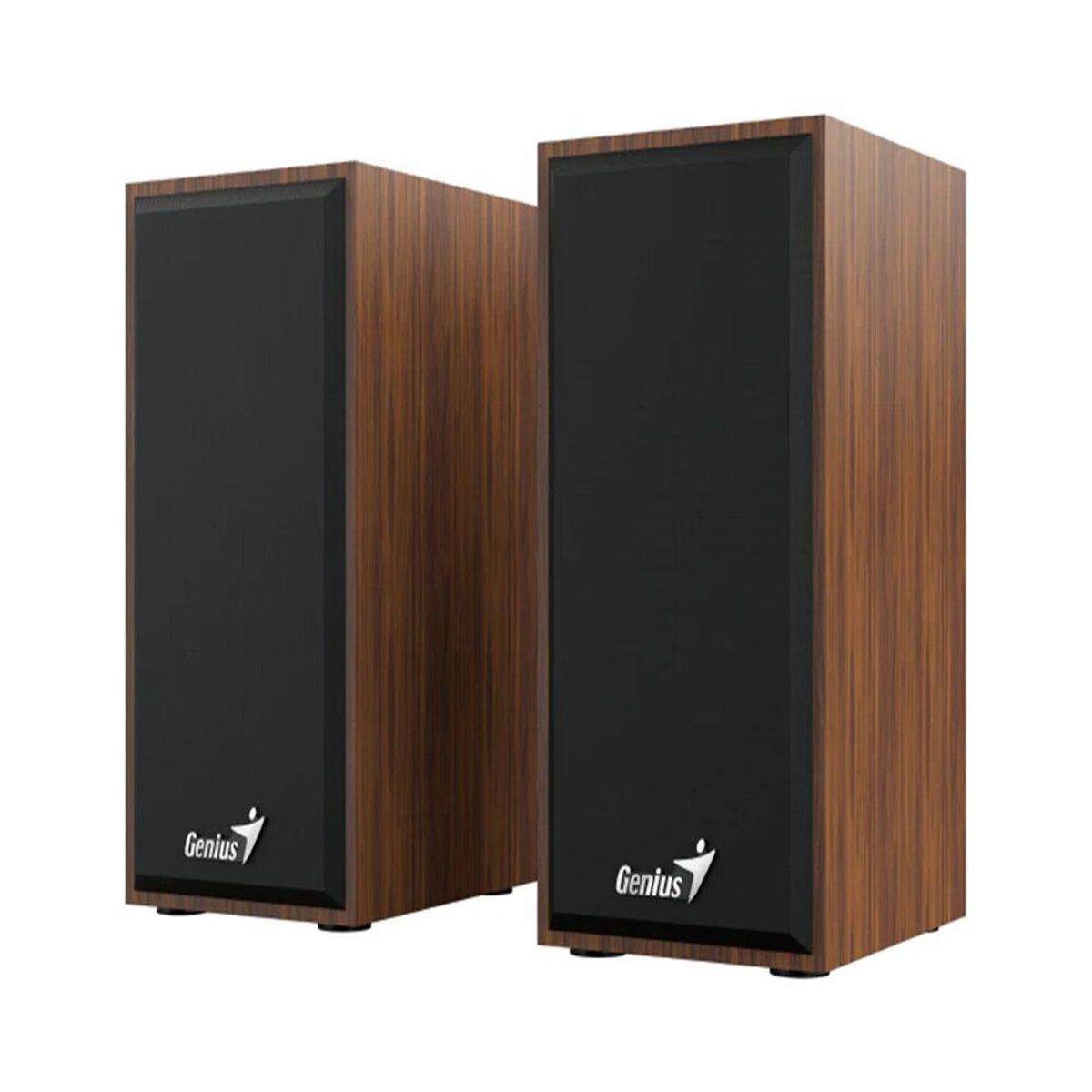 GENIUS - PARLANTE GENIUS SP-HF180 USB POWER 6W MADERA