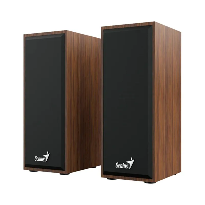 GENIUS - PARLANTE GENIUS SP-HF180 USB POWER 6W MADERA