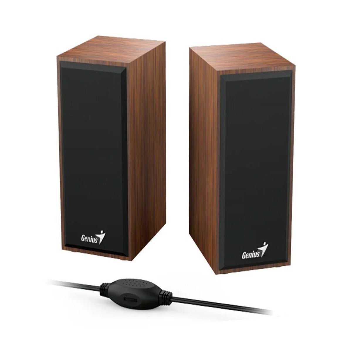 GENIUS - PARLANTE GENIUS SP-HF180 USB POWER 6W MADERA