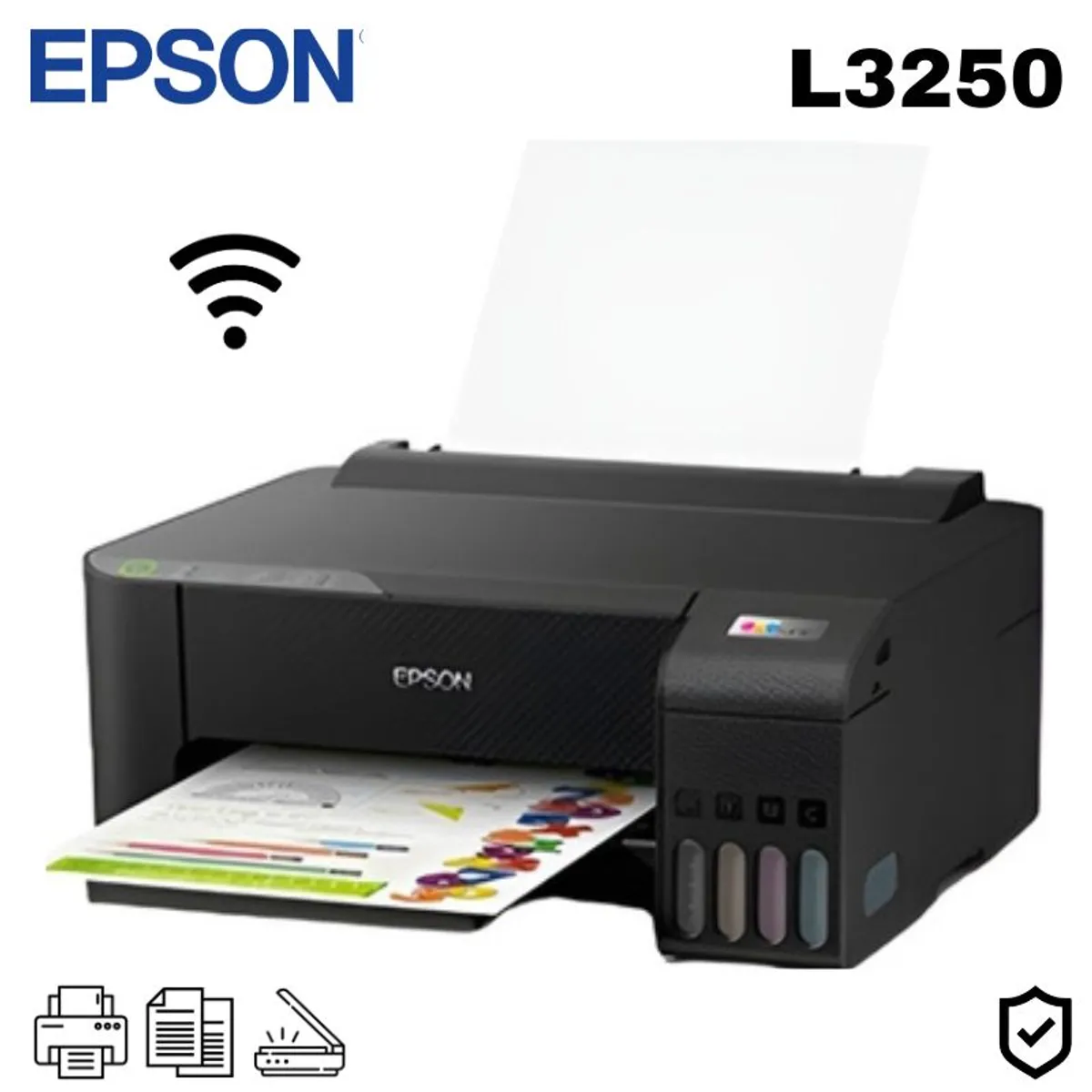 EPSON - Impresora Multifuncional Epson EcoTank L3250 Wifi Inalambrico