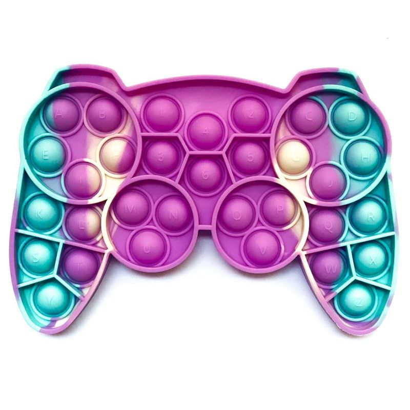 MEGIMPERU - Juguete Pop It Sensorial Antiestrés Mando Gamer Fu