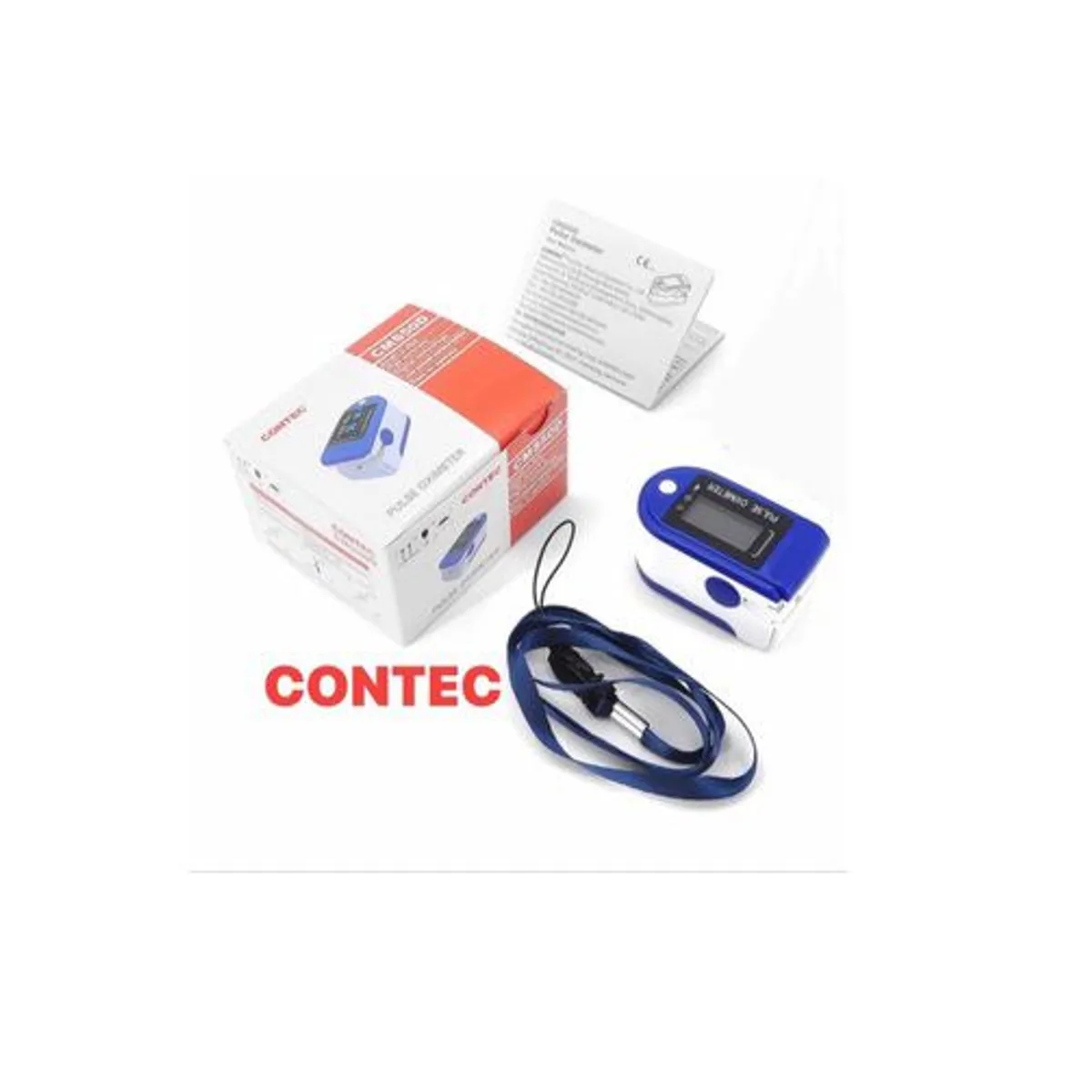 GENERICO - PACK OXIMETRO PULSIOXÍMETRO CONTEC  + TERMÓMETRO INFRARROJO