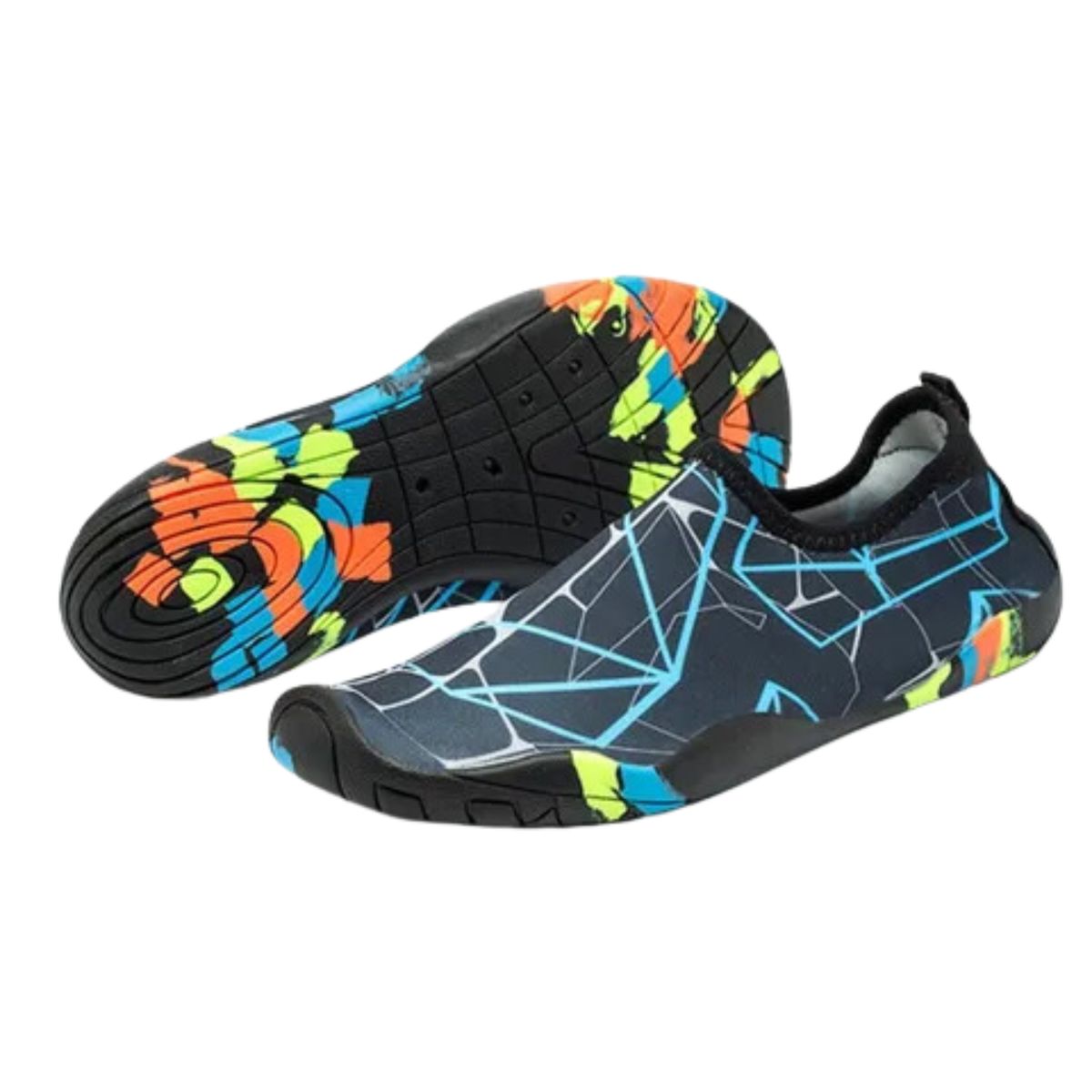 AQUA&MODA - Aquashoes Zapatos Acuáticos Unisex Aquamoda M1AGEO azul líneas