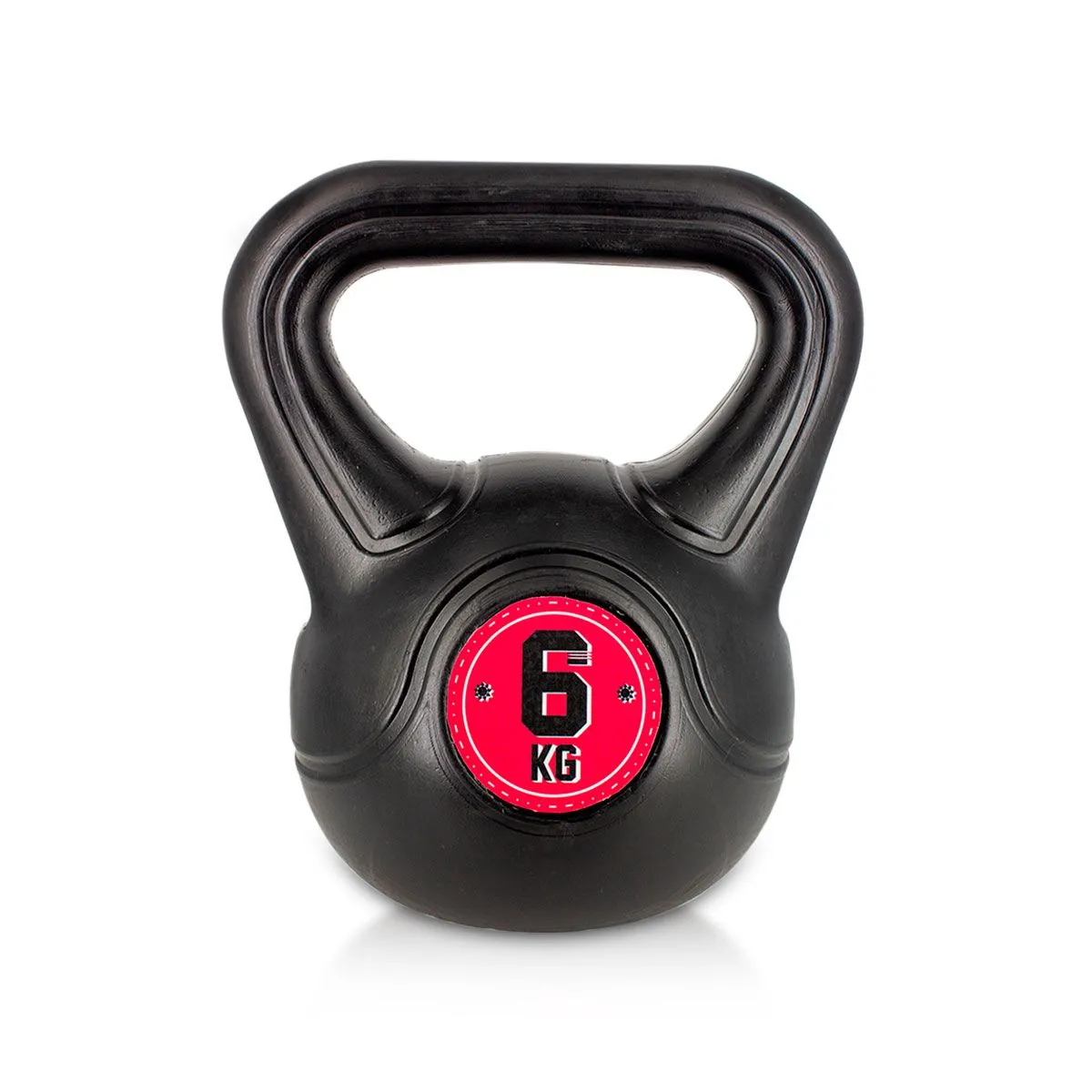 GENERICO - PESA RUSA DE PVC NEGRO 6KG