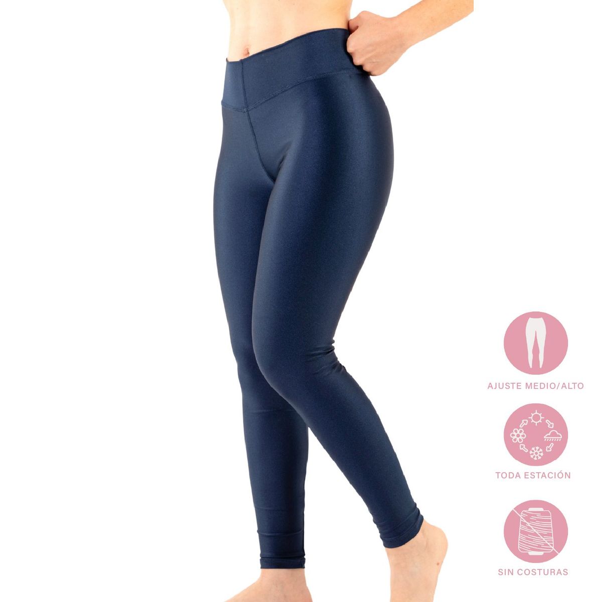 SOLO LEGGINGS - Leggins Gloss - Azul Navy - Verano
