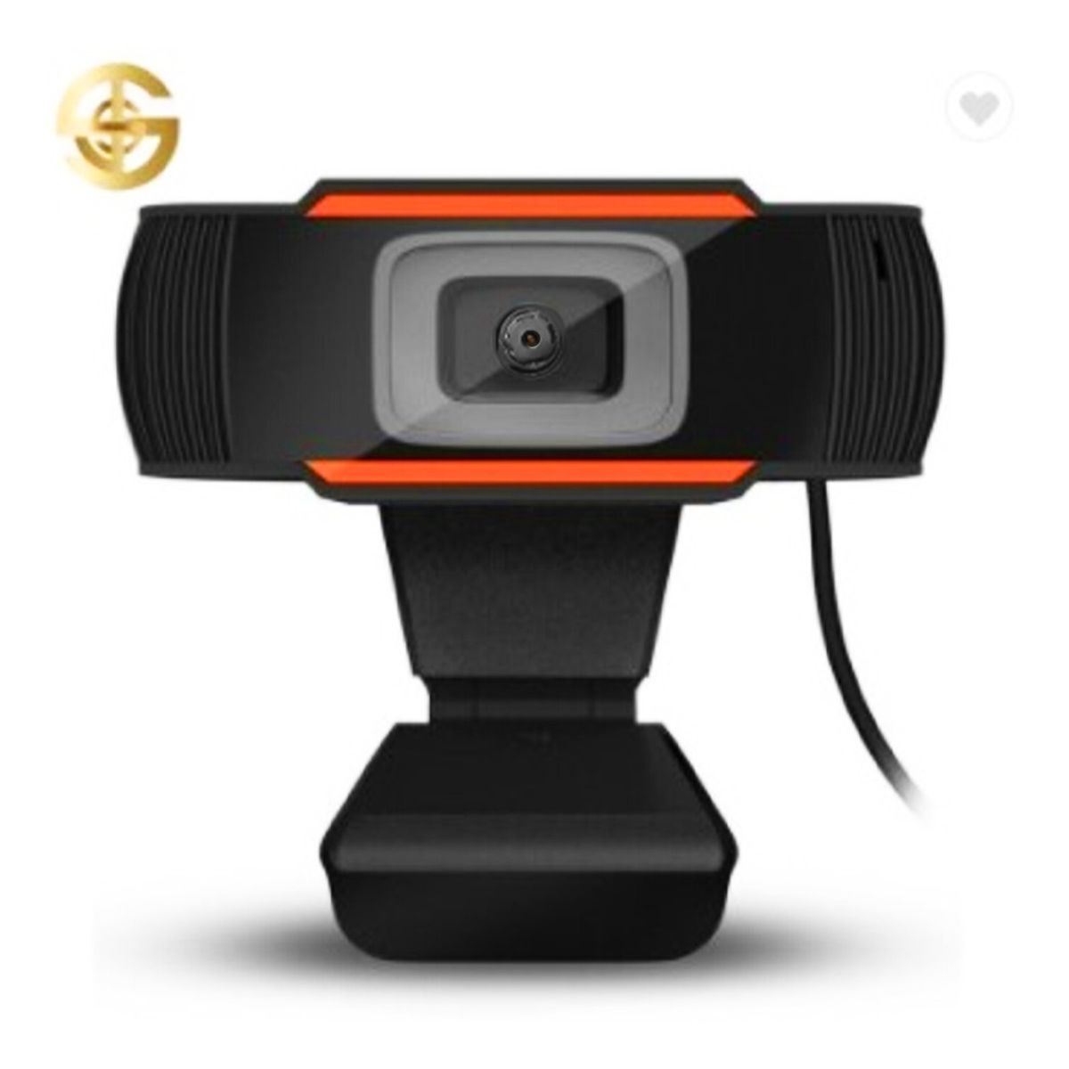 GENERICO - WEB CAM  full HD 1080p para pc con micrófono  - NEGRO