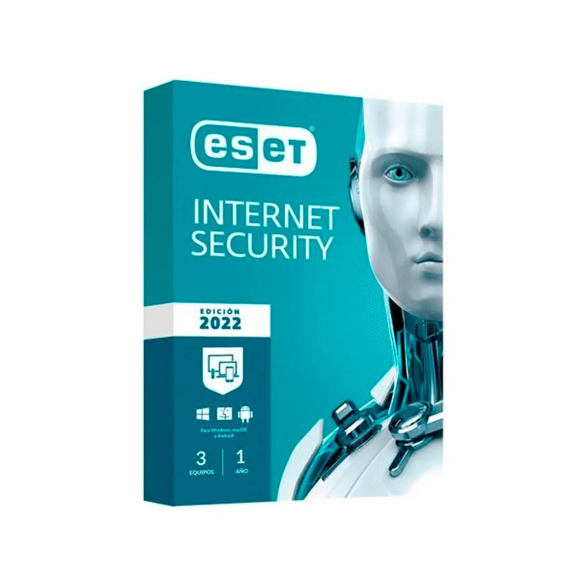 ESET NOD32 - ANTIVIRUS ESET NOD 32 INTERNET SECURITY 12M  3PC