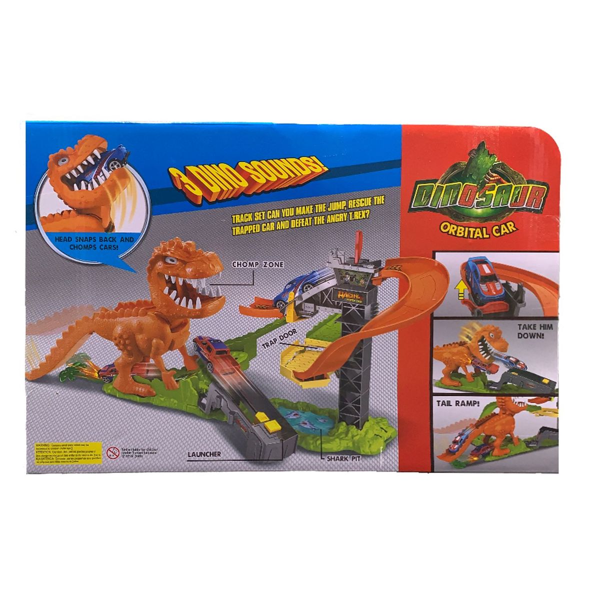 GENERICO - Juguete Pista de Carrera de Dinosaurio Hot Orbital 8899-91